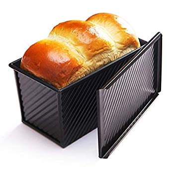 Details about / Non-Stick Bread Loaf Meatloaf Pan With Lid Toast Mold Kitchen Bakeware-Mould